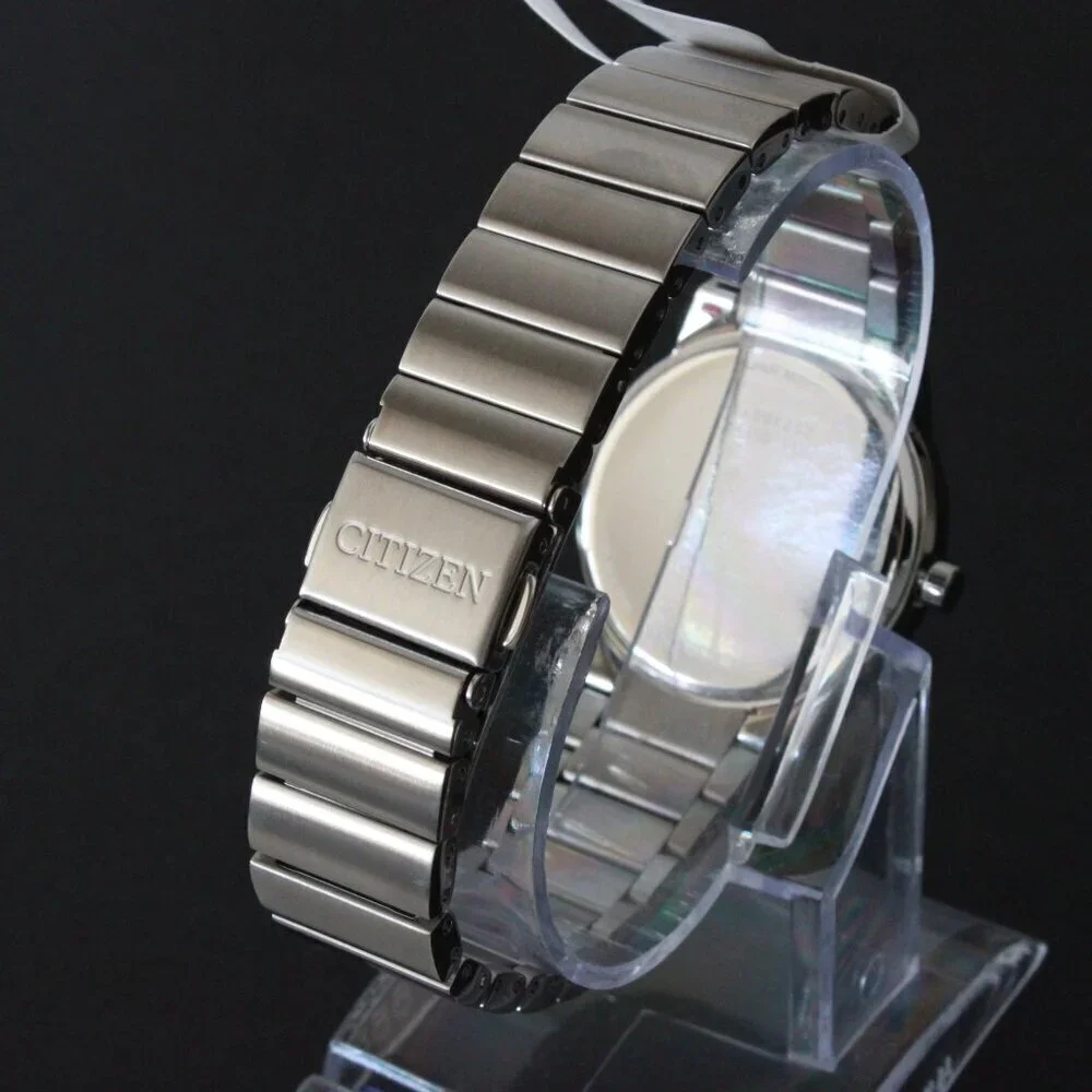 Citizen Eco-Drive Women's Silver Tone Watch Blue Dial 32MM Watch